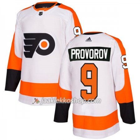 Miehille NHL Philadelphia Flyers Pelipaita Ivan Provorov 9 Adidas 2017-2018 Valkoinen Authentic